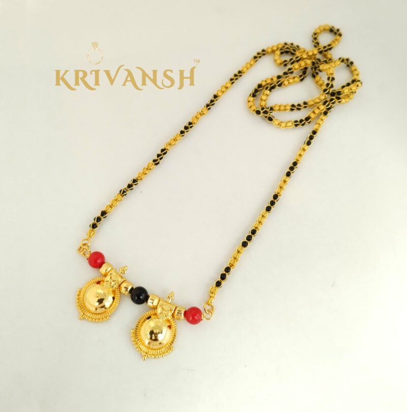 Impon Long length Pinjrapoth Mangalstra with Vatiset(pendal) - Image 2