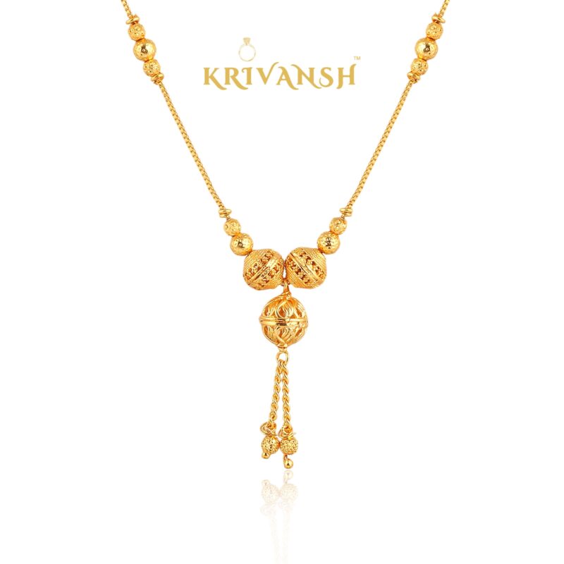 Short Trendy Lucia Balls Necklace - Image 2