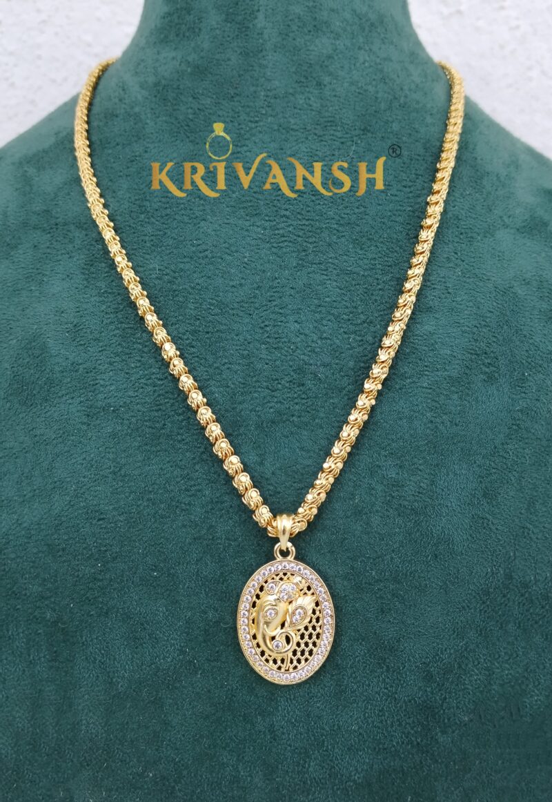 Ganesh Pendant NeckChain - Image 3