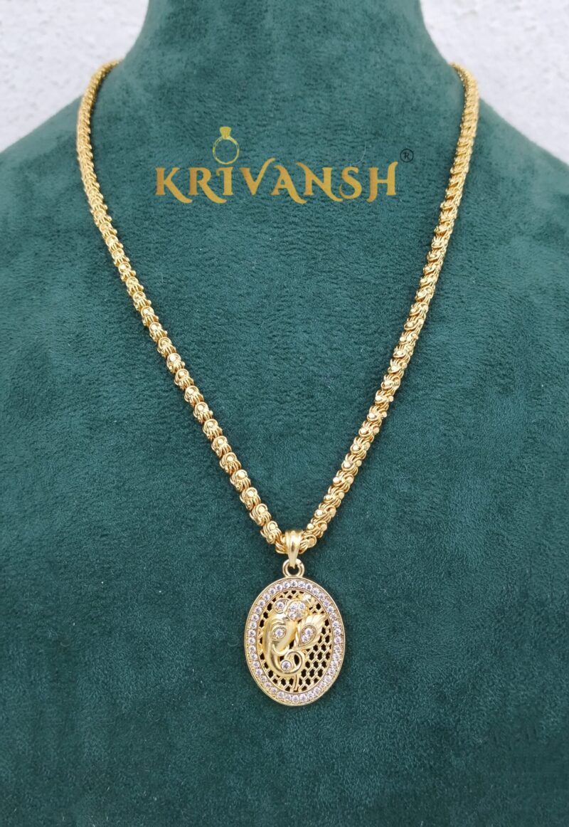 Ganesh Pendant NeckChain - Image 3