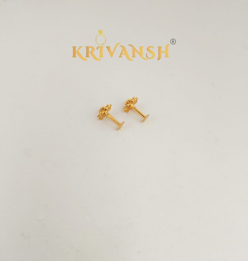 Cz Stone Avantika Nosepin/Baby Stud pair - Image 4