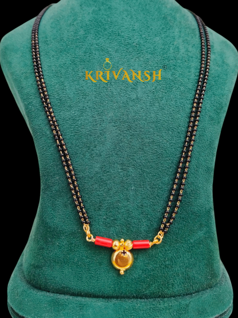 Long Length Mangaluru Style Mangalsutra - Image 2