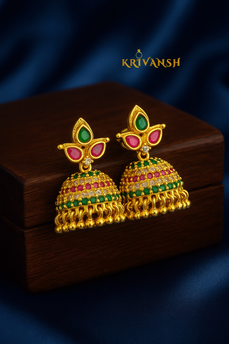 Charvi AD stone Jumky pair